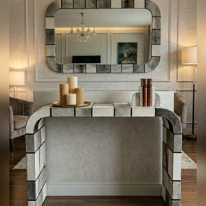 Luxury Mirrored Side Chest - Image 1